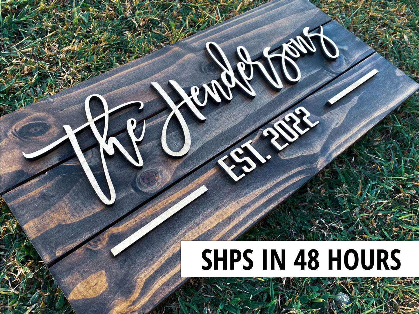 Wooden Sign