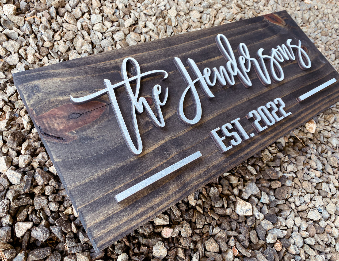 Dark Pallet 3D Wood Sign