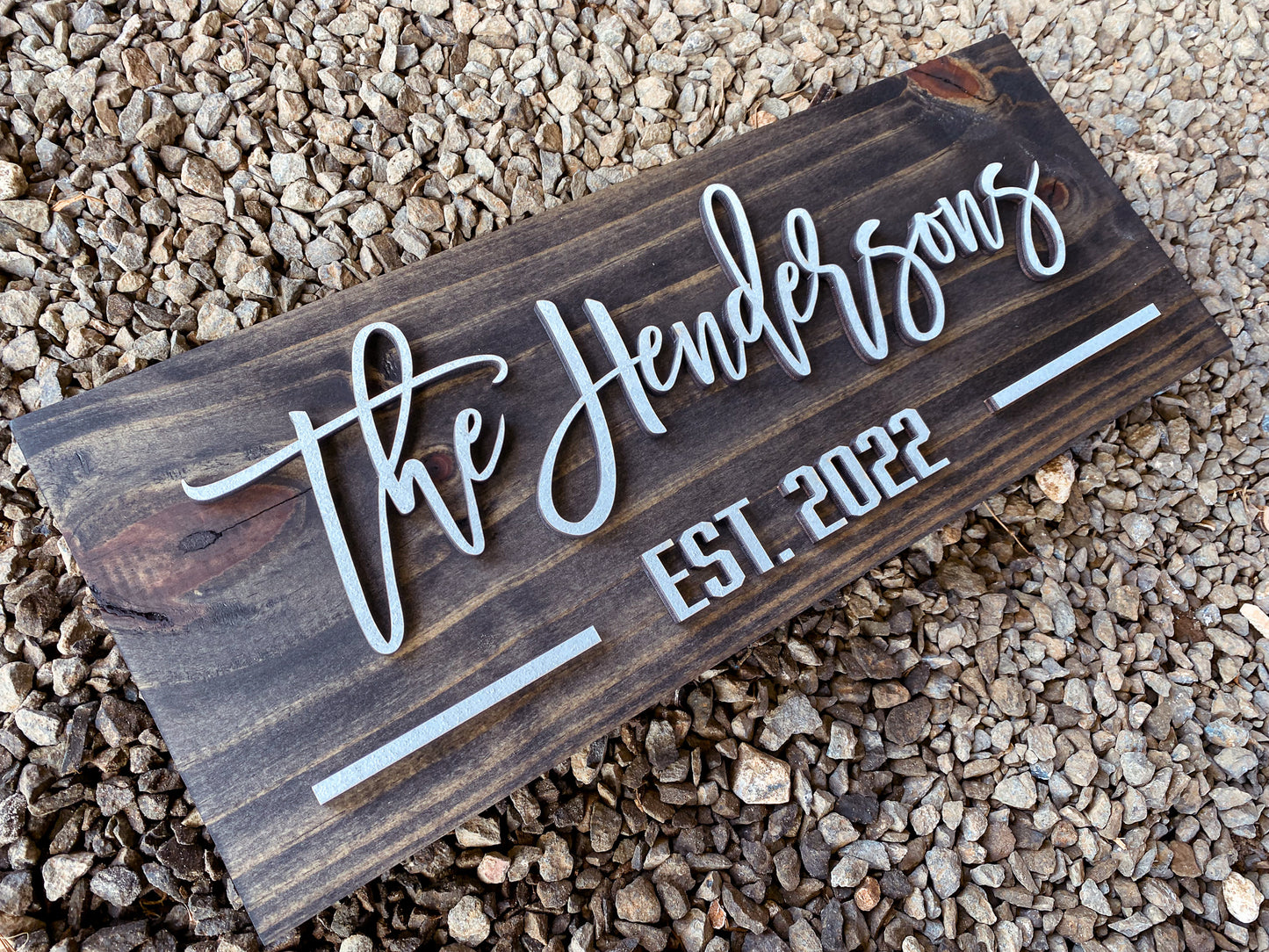 Dark Pallet 3D Wood Sign