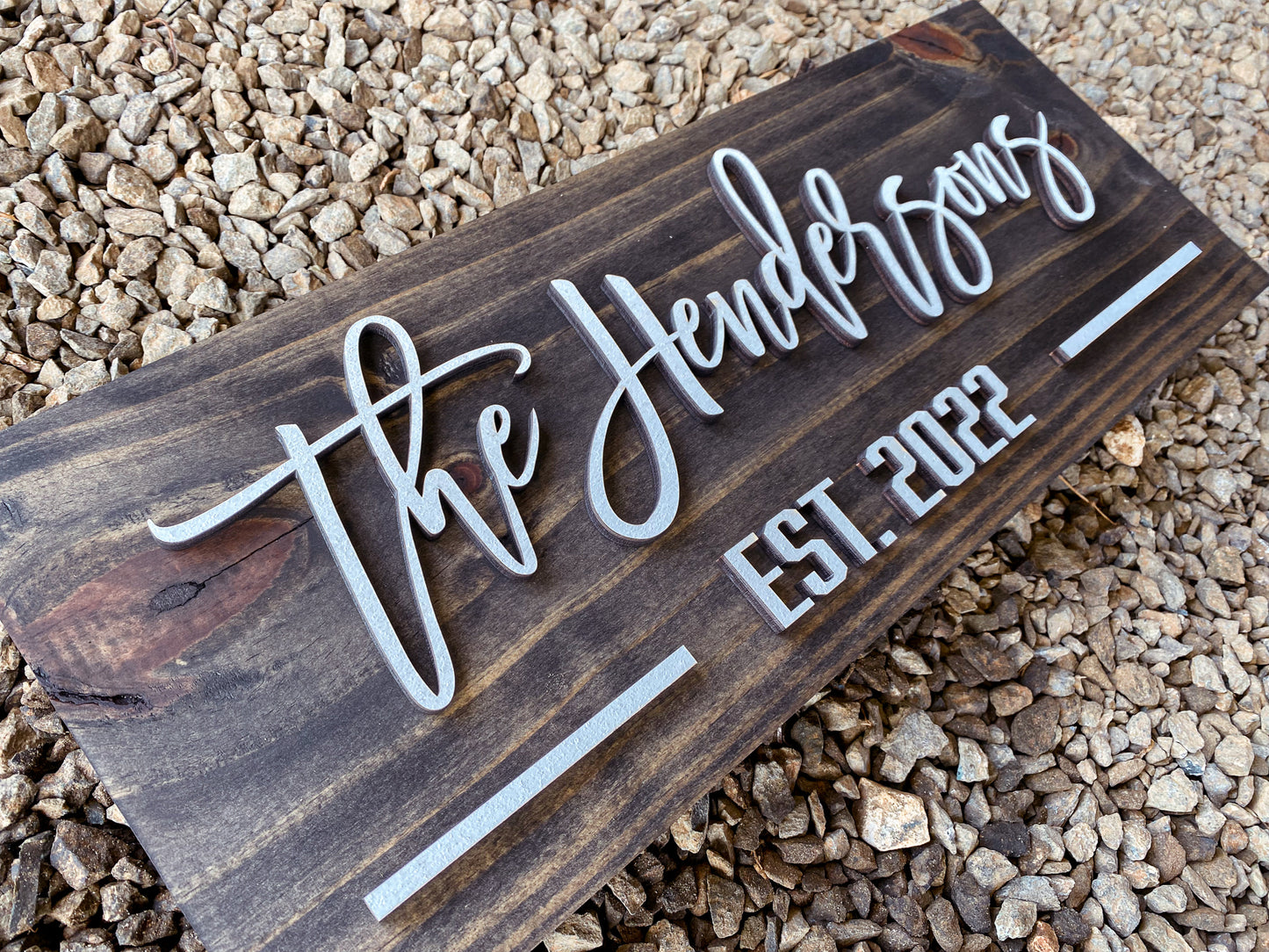 Dark Pallet 3D Wood Sign