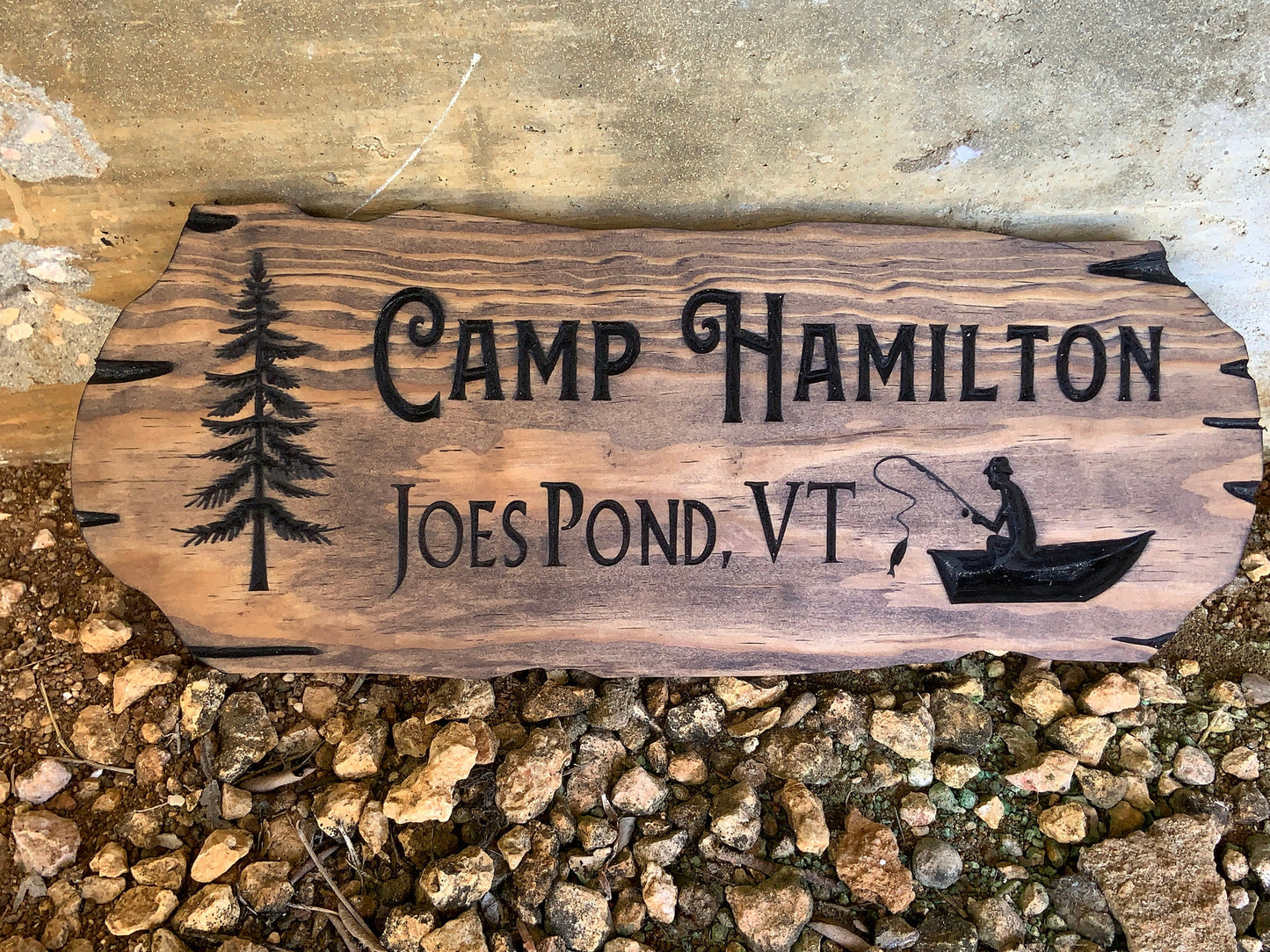 Carved Wood Signs Personalized